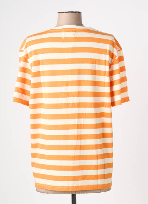 T-shirt imprimé fantaisie manches courtes orange GRAINE femme