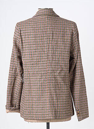 Blazer poignets boutonnés marron LA PETITE ETOILE femme