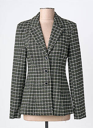 Blazer coupe cintrée noir ICHI femme