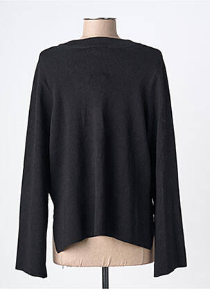Gilet manches longues fermeture boutonnée sur le devant noir OBJECT femme