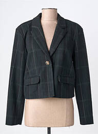 Veste casual finition intérieure doublée noir ICHI femme
