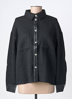 Veste casual coupe droite noir VILA femme