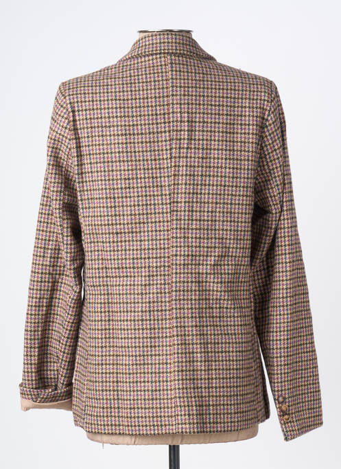 Blazer poignets boutonnés marron LA PETITE ETOILE femme