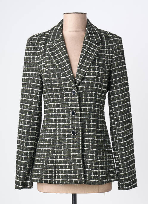 Blazer coupe cintrée noir ICHI femme