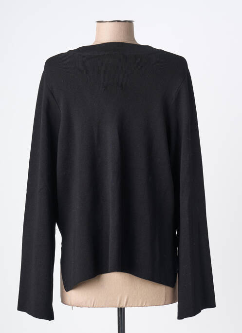 Gilet manches longues fermeture boutonnée sur le devant noir OBJECT femme