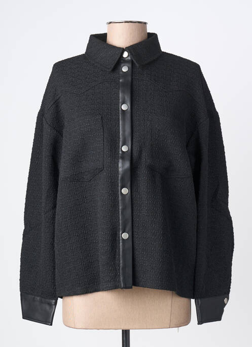 Veste casual coupe droite noir VILA femme