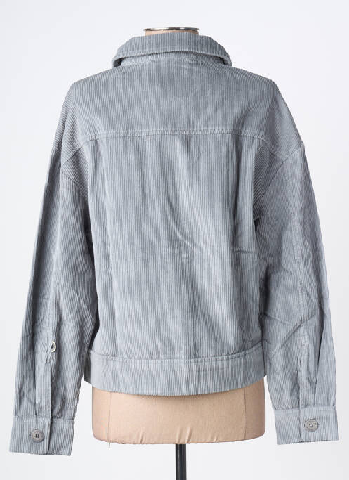 Veste casual poches gris THINKING MU femme