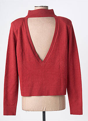 Pull stretch manches longues rouge KARMA KOMA femme