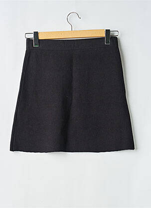 Jupe courte poches noir ICHI femme