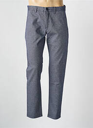 Pantalon chino tissage chiné taille normale bleu MATINIQUE homme