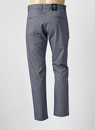 Pantalon chino tissage chiné taille normale bleu MATINIQUE homme