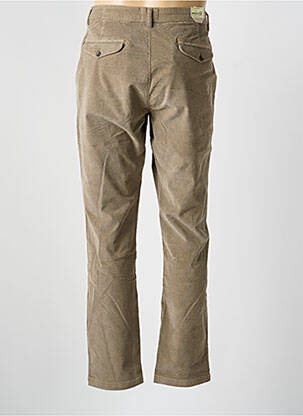Pantalon chino stretch taille normale beige DSTREZZED homme