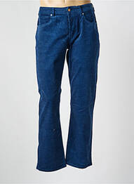 Pantalon droit tissage velours taille normale bleu SCOTCH & SODA homme