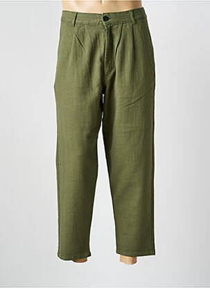 Pantalon 7/8 taille haute taille haute vert OLOW homme