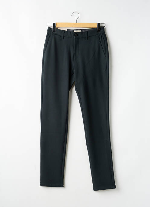 Pantalon chino fermeture zippée sous rabat boutonné taille normale gris DSTREZZED femme