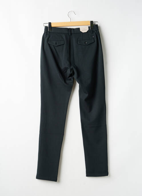 Pantalon chino fermeture zippée sous rabat boutonné taille normale gris DSTREZZED femme