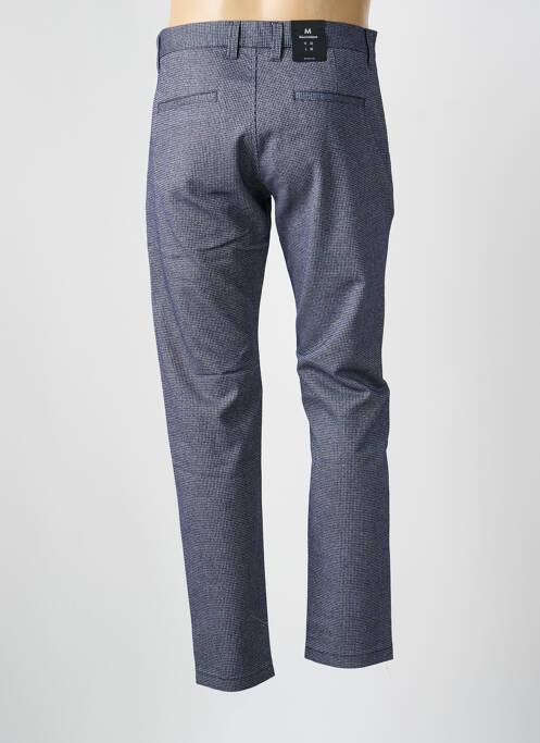 Pantalon chino tissage chiné taille normale bleu MATINIQUE homme