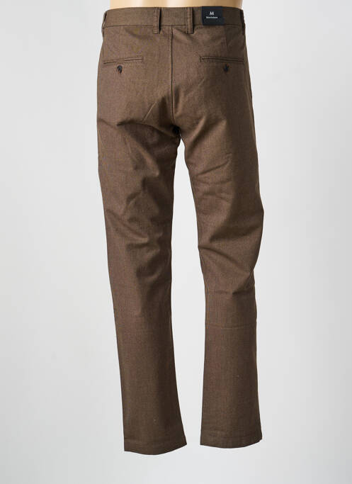 Pantalon chino tissage chiné taille normale marron MATINIQUE homme