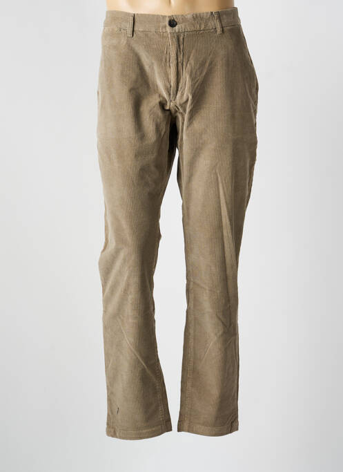 Pantalon chino stretch taille normale beige DSTREZZED homme