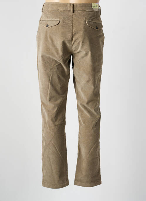 Pantalon chino stretch taille normale beige DSTREZZED homme