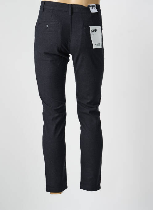 Pantalon chino tissage chiné taille normale gris SELECTED homme