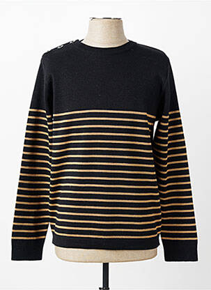 Pull resserrée sur le bas manches longues noir BASK IN THE SUN femme