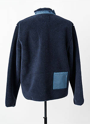 Veste casual coupe droite bleu THINKING MU homme