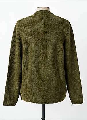 Pull col rond manches longues vert DSTREZZED homme