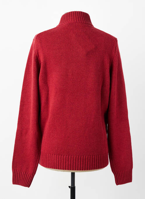 Pull manches longues manches longues rouge NEW ZEALAND AUCKLAND homme