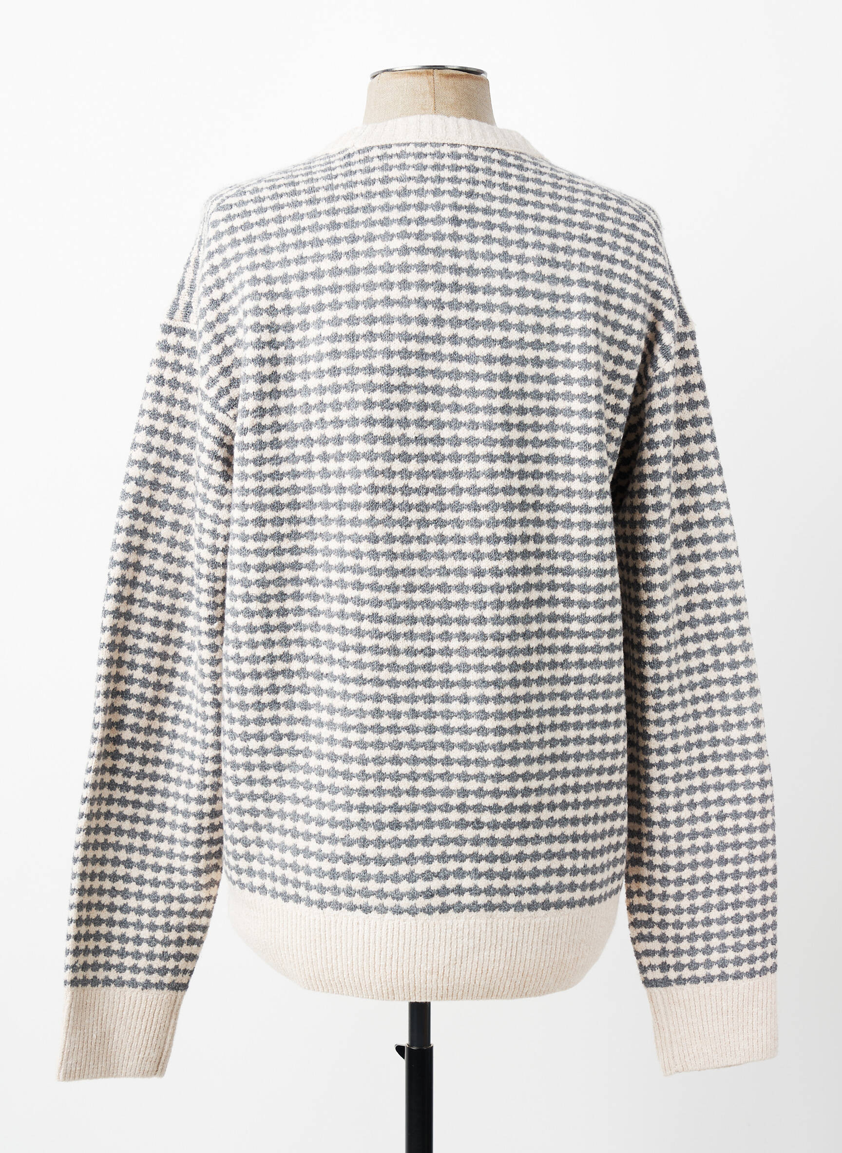 Pull col rond manches longues gris SCOTCH & SODA homme