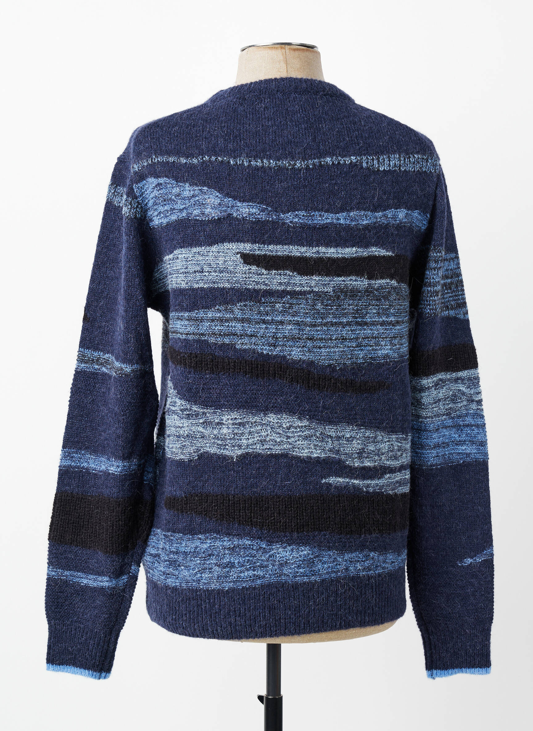 Pull col rond manches longues bleu SCOTCH & SODA homme