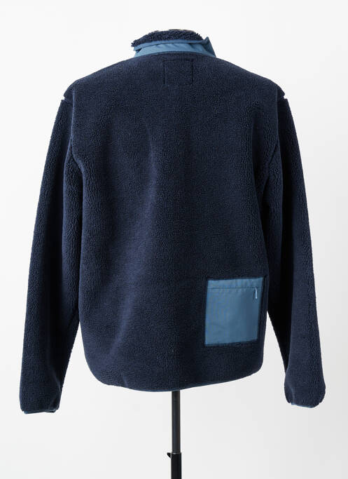 Veste casual coupe droite bleu THINKING MU homme