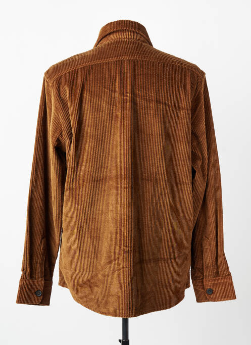 Veste casual fermeture boutonnée sur le devant beige MCS homme