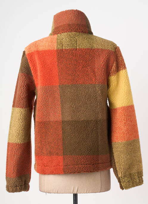 Veste casual coupe droite orange THINKING MU femme