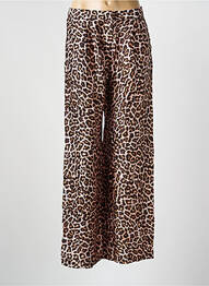 Pantalon large taille à pinces taille normale noir LA PETITE ETOILE femme