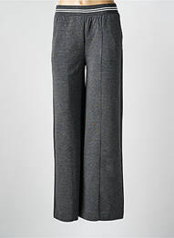 Pantalon flare stretch taille normale gris ICHI femme