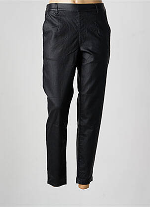 Pantalon chino poches taille haute noir OBJECT femme
