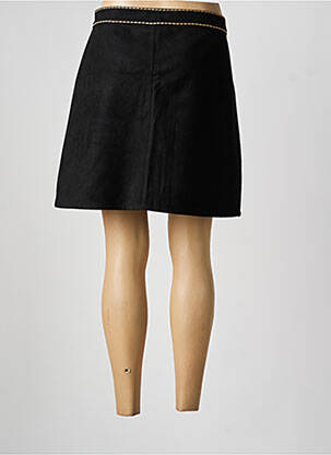 Jupe courte taille normale noir LA PETITE ETOILE femme