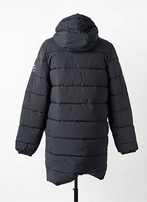 Doudoune manches longues a capuche noir ECOALF homme