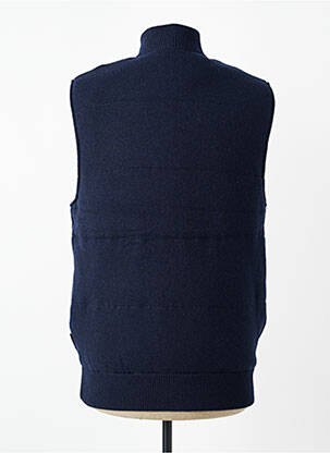 Doudoune poches sans capuche bleu ECOALF homme