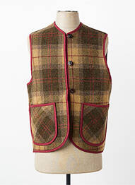 Veste casual fermeture boutonnée sur le devant beige OLOW homme