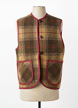 Veste casual fermeture boutonnée sur le devant beige OLOW homme