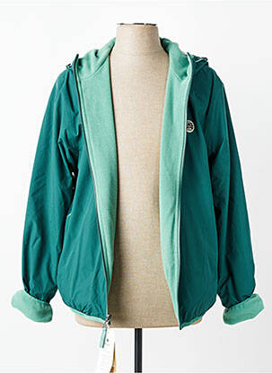 Blouson capuche vert FAGUO homme