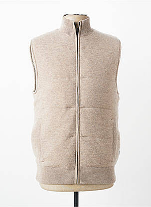 Doudoune poches sans capuche beige ECOALF homme