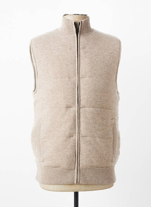 Doudoune poches sans capuche beige ECOALF homme