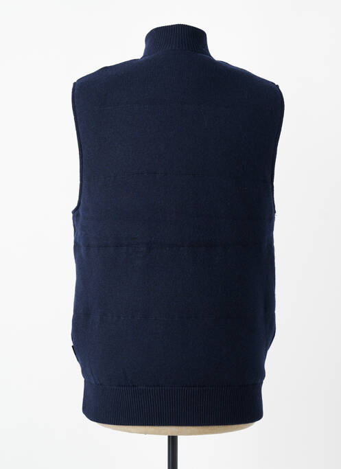 Doudoune poches sans capuche bleu ECOALF homme