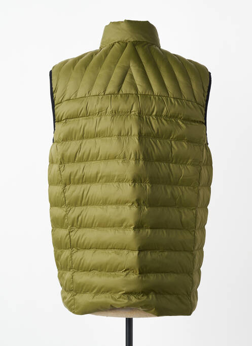 Doudoune poches sans capuche vert MCS homme