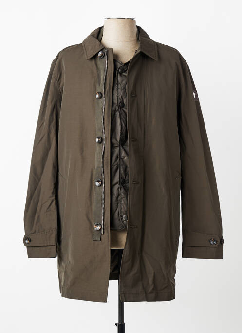 Parka manches longues sans capuche vert MCS homme