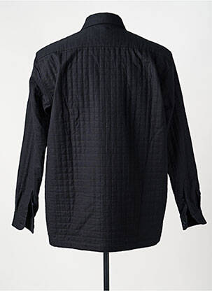 Veste casual fermeture boutonnée sur le devant noir OLOW homme
