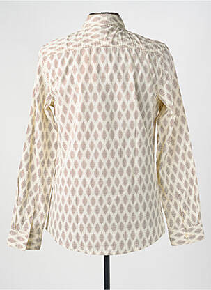 Chemise manches longues imprimé fantaisie beige SCOTCH & SODA homme